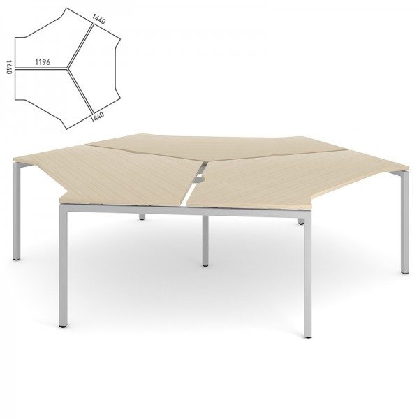 Nova U skrivebord øy - Bilde 5
