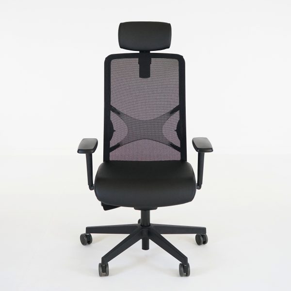 Wind M kontorstol D11 imitert skinn