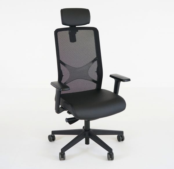 Wind M kontorstol D11 imitert skinn - Bilde 2