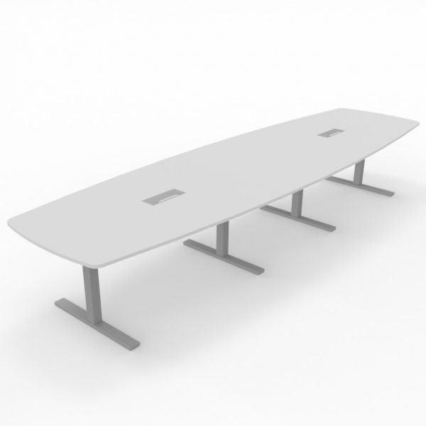 T-Easy båtform 420cm: Bordplate: Hvit - Bilde 2