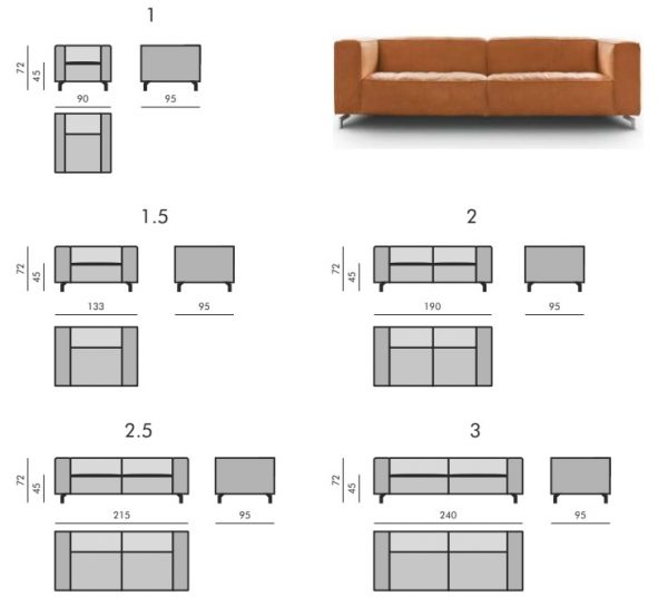 Dix sofa og stol - Bilde 6