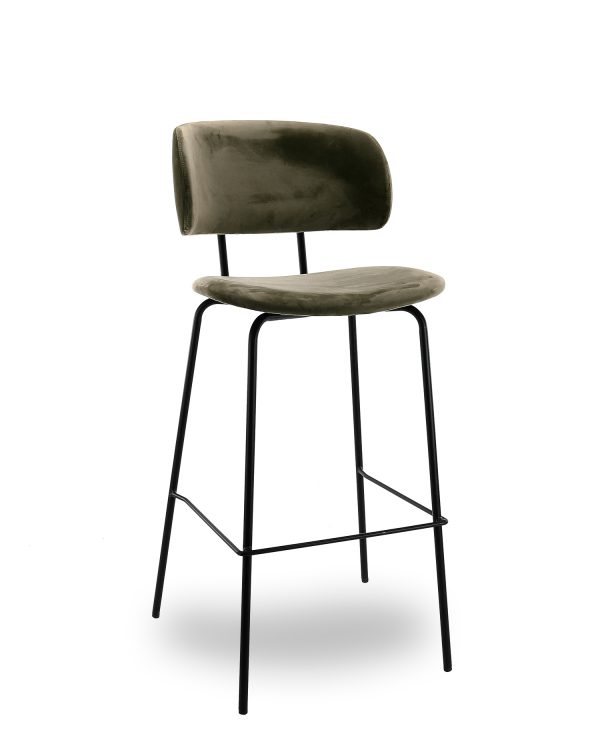 Rembrandt R7 barstol Velour. Flere farger - Bilde 7