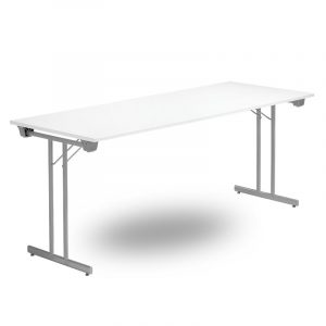 Sammenlegbare bord 180x80cm grå. Bordplate i flere farger