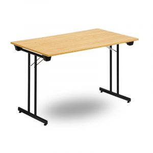 Sammenlegbare bord 120x80cm svart. Bordplate i flere farger