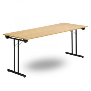 Sammenlegbare bord 180x80cm svart. Bordplate i flere farger