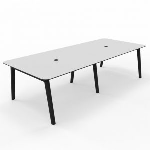 Nova Wood møtebord HPL 280 med strøm