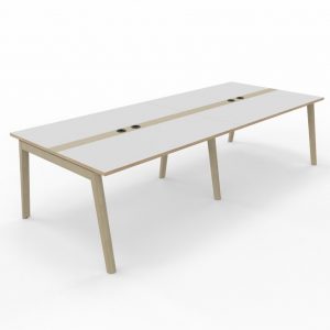 Nova Wood møtebord 280 med strøm