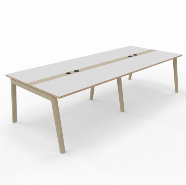 Nova Wood møtebord 280 med strøm