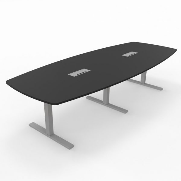 T-Easy båtform 300cm. Bordplate: Svart - Bilde 2
