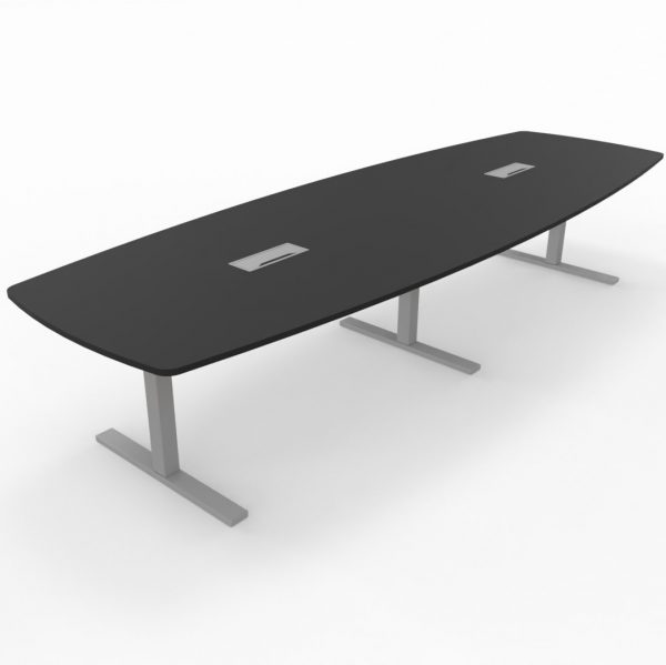 T-Easy båtform 360cm. Bordplate: Svart - Bilde 2