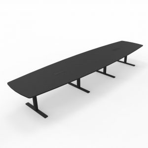 T-Easy båtform 480cm. Bordplate: Svart