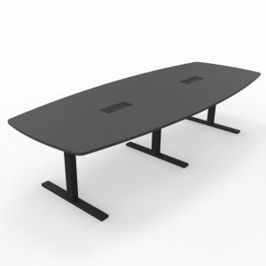 T-Easy båtform 300cm. Bordplate: Mørk grå
