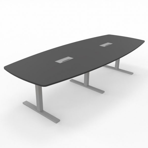 T-Easy båtform 300cm. Bordplate: Mørk grå - Bilde 2