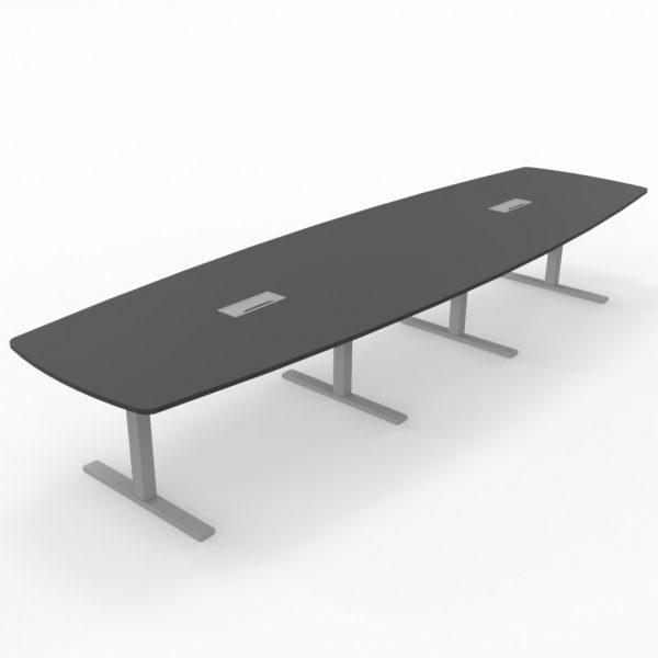 T-Easy båtform 420cm: Bordplate: Mørk grå - Bilde 2
