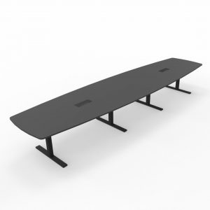 T-Easy båtform 480cm. Bordplate: Mørk grå