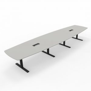 T-Easy båtform 480cm. Bordplate: Lys grå