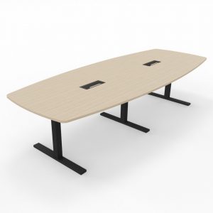 T-Easy båtform 300cm. Bordplate: Sand ask