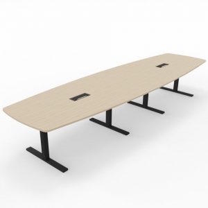 T-Easy båtform 420cm: Bordplate: Sand ask
