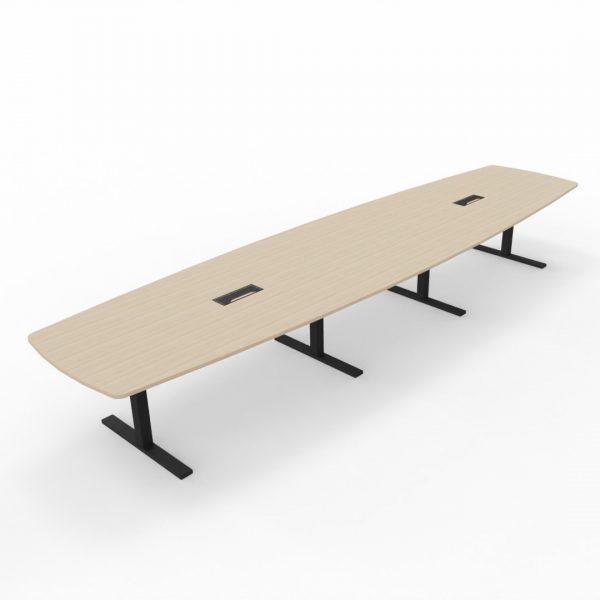 T-Easy båtform 480cm. Bordplate: Sand ask
