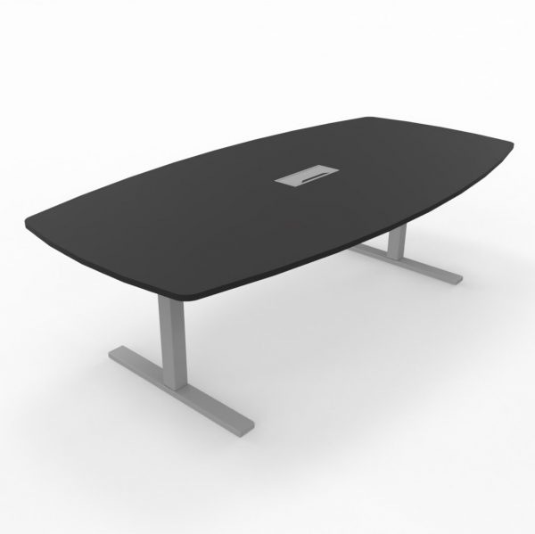 T-Easy båtform 240cm. Bordplate: Svart - Bilde 2