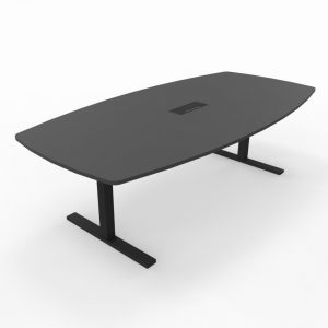 T-Easy båtform 240cm. Bordplate: Mørk grå