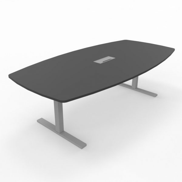 T-Easy båtform 240cm. Bordplate: Mørk grå - Bilde 2
