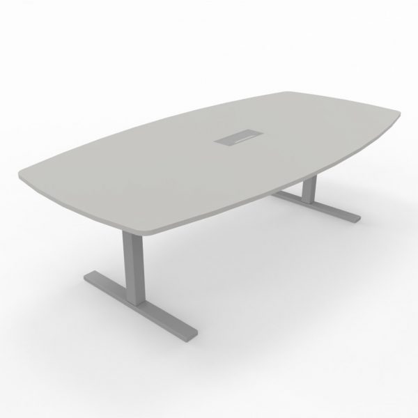 T-Easy båtform 240cm. Bordplate: Lys grå - Bilde 2