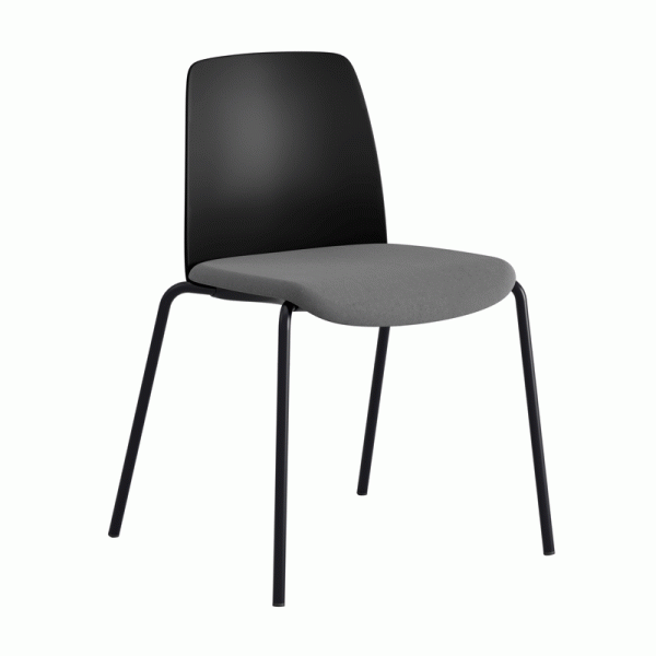Choice stol med trukket sete. Flere farger - Bilde 5