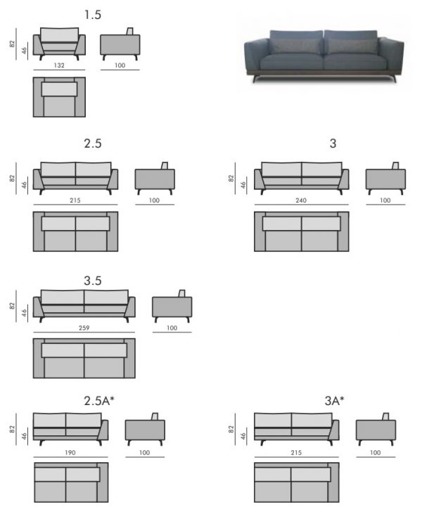 Raymond modulsofa - Bilde 4