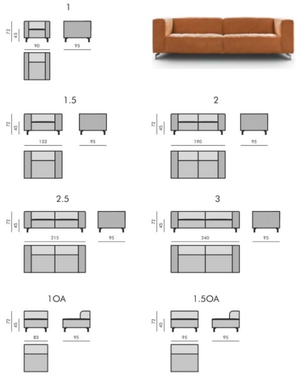Dix modulsofa - Bilde 6
