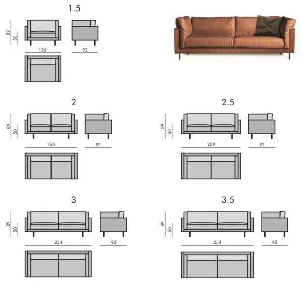 Cortez modulsofa - Bilde 3