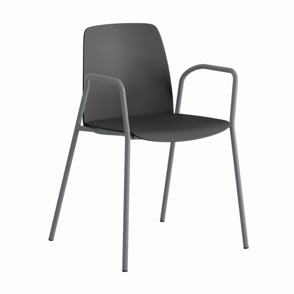 Choice plaststol med armlener. Flere farger - Bilde 13