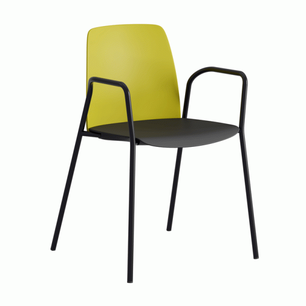 Choice plaststol med armlener. Flere farger - Bilde 14