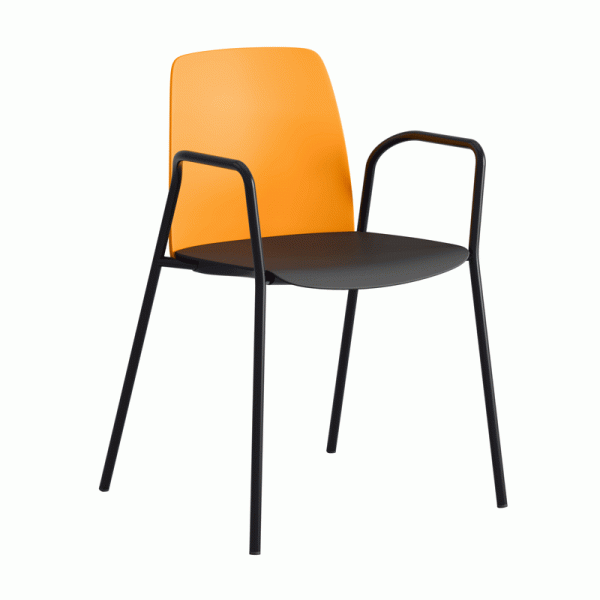 Choice plaststol med armlener. Flere farger - Bilde 15