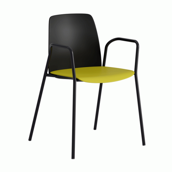 Choice plaststol med armlener. Flere farger - Bilde 16