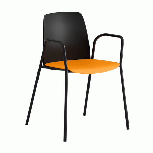 Choice plaststol med armlener. Flere farger - Bilde 17