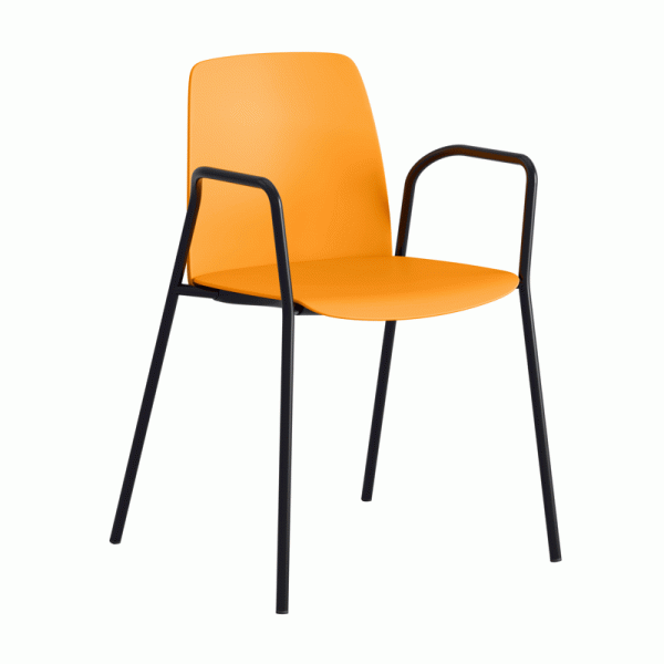 Choice plaststol med armlener. Flere farger - Bilde 8