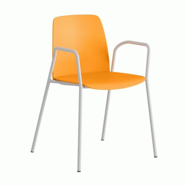 Choice plaststol med armlener. Flere farger - Bilde 9