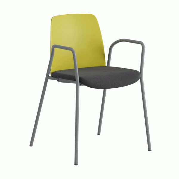 Choice stol med armlener. Trukket sete. Flere farger - Bilde 15