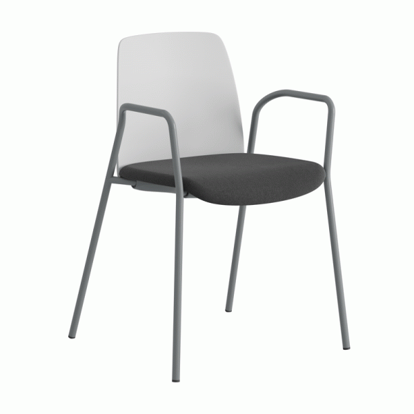 Choice stol med armlener. Trukket sete. Flere farger - Bilde 9