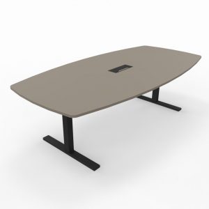 T-Easy båtform 240cm. Bordplate: Cubanit grey