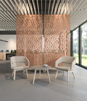 Acoustic Artwork Partitions takplater/romdeler