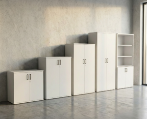 UNI Skap. Farge: Hvit