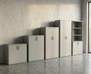 UNI Skap. Farge: Perlegrå