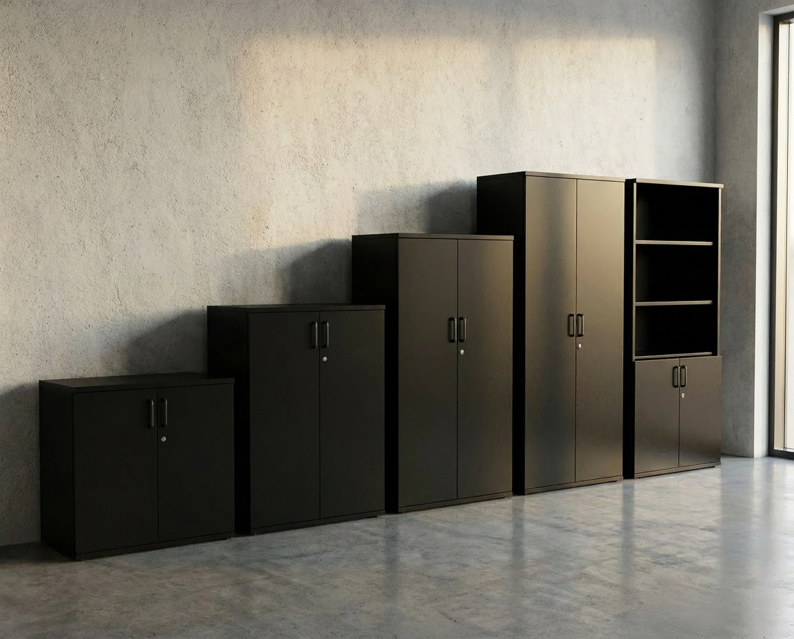 UNI Skap. Farge: Svart