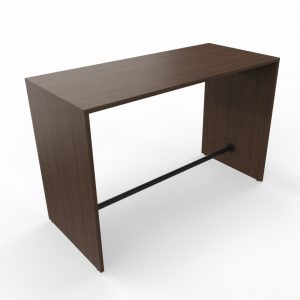 Light barbord Dark walnut. H: 105cm