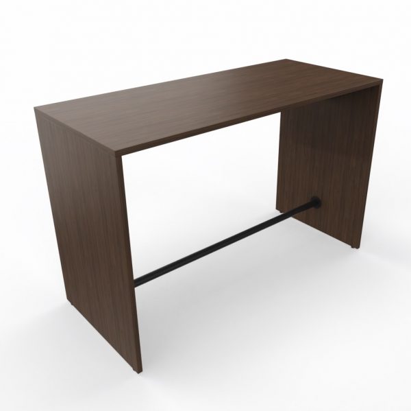 Light barbord Dark walnut. H: 105cm