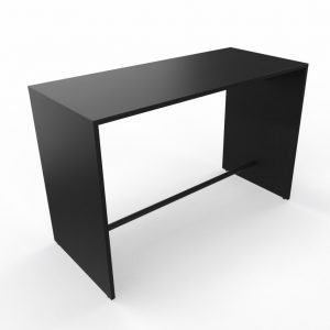 Light barbord Svart. H: 105cm