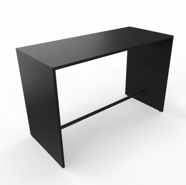 Light barbord Svart. H: 105cm