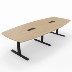T-Easy båtform 300cm. Bordplate: Eik